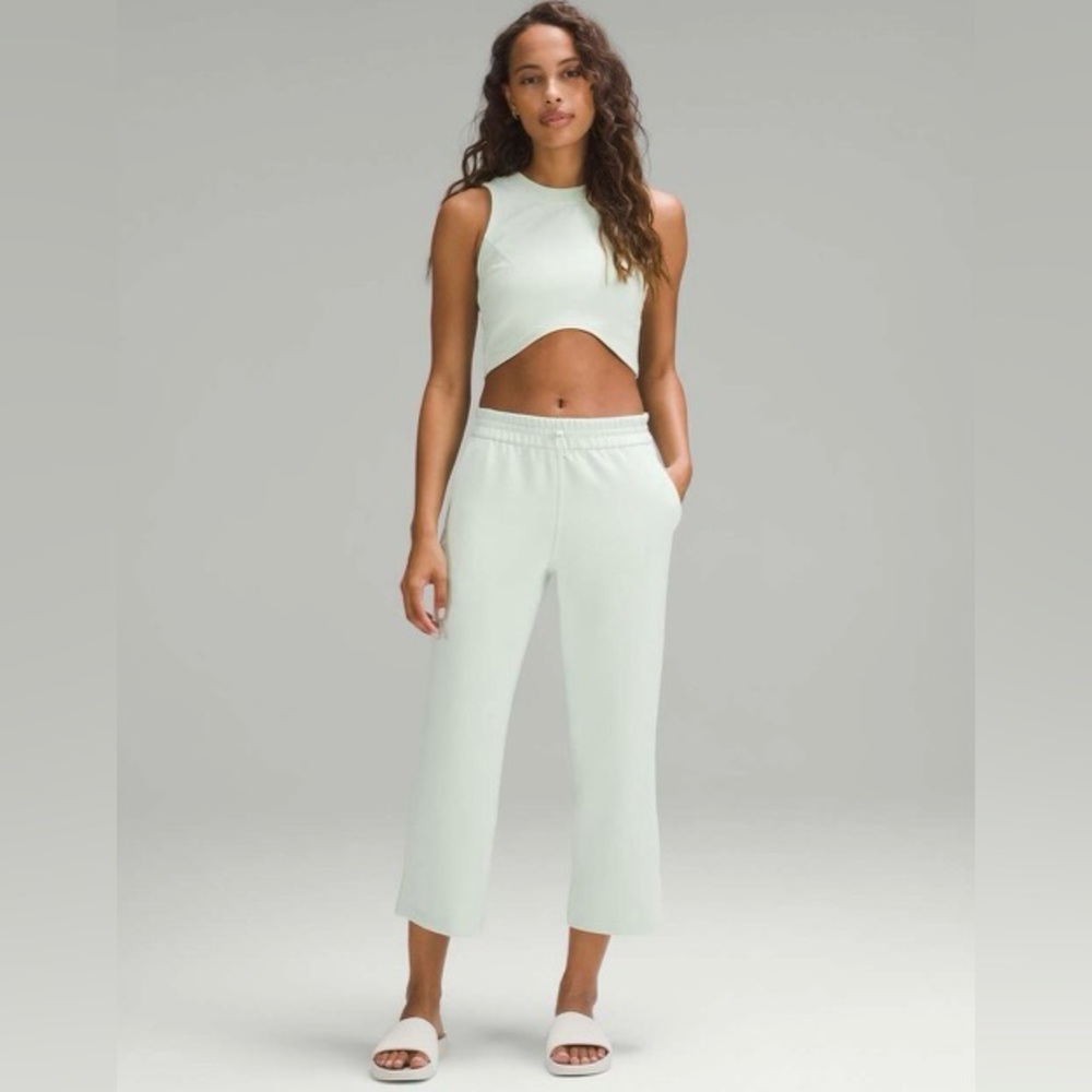EUC 🍋 Lululemon Heavyweight Cotton Cropped Tank Top - Picture 3 of 9